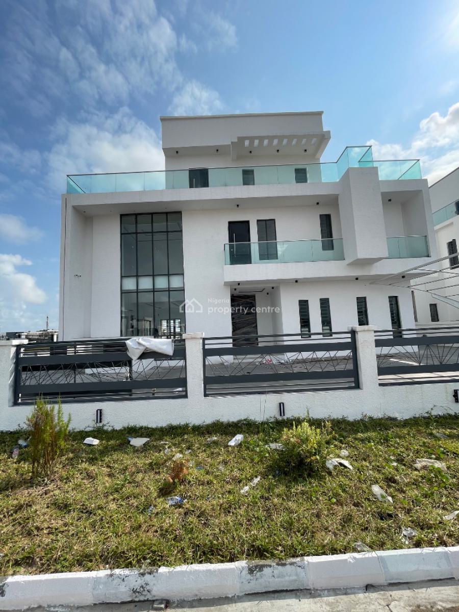 Spacious 5 Bedroom Fully Detached Duplex with Bq and Swimming Pool, Lekki, Lagos, Detached Duplex for Sale