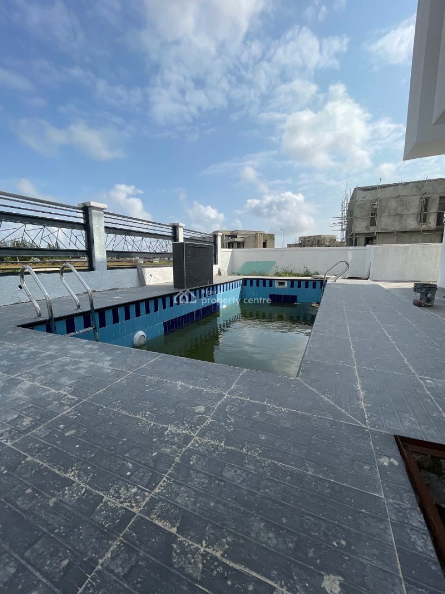 Spacious 5 Bedroom Fully Detached Duplex with Bq and Swimming Pool, Lekki, Lagos, Detached Duplex for Sale