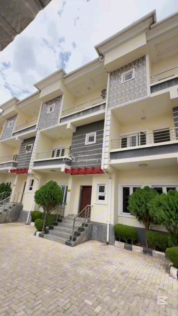 Luxurious 4 Bedrooms Terraced Duplex with Bq, H-medix, Guzape District, Abuja, Terraced Duplex for Sale