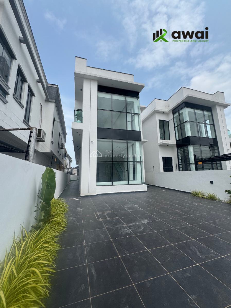 5 Bedrooms Duplex with Pool, Bq and Spacious Rooms, Ikota Bill Estate, Ikota, Lekki, Lagos, Detached Duplex for Sale
