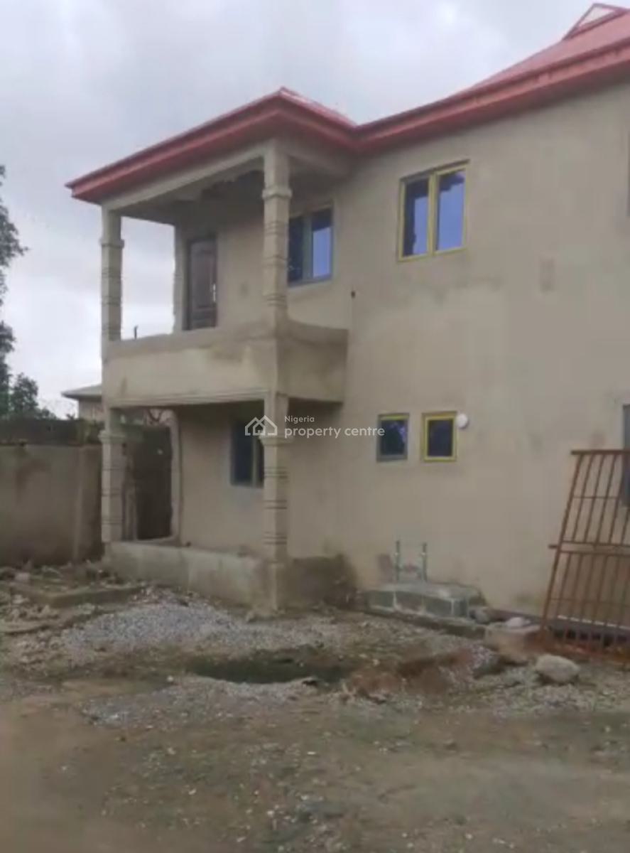 Newly Built 4 Units of 2 Bedroom Apartments with 80% Work on Full Plot, Akowonjo, Alimosho, Lagos, Block of Flats for Sale