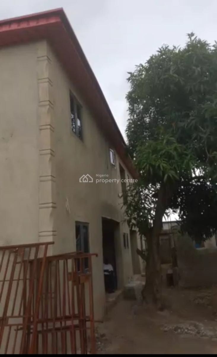 Newly Built 4 Units of 2 Bedroom Apartments with 80% Work on Full Plot, Akowonjo, Alimosho, Lagos, Block of Flats for Sale