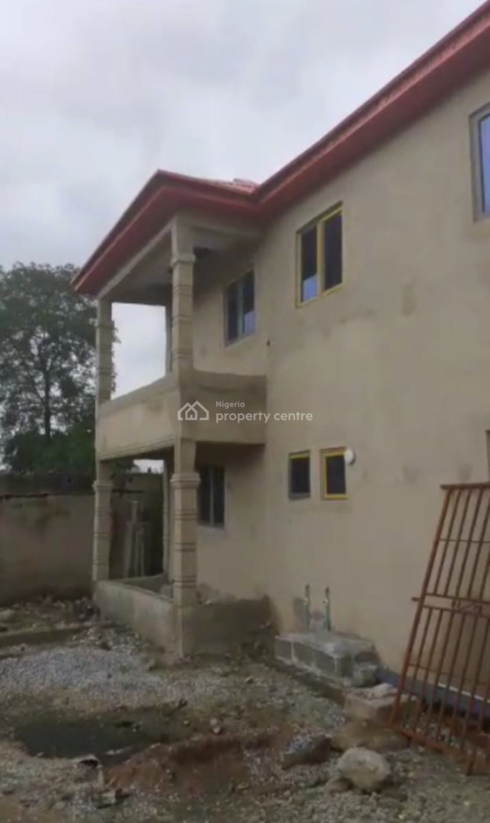 Newly Built 4 Units of 2 Bedroom Apartments with 80% Work on Full Plot, Akowonjo, Alimosho, Lagos, Block of Flats for Sale