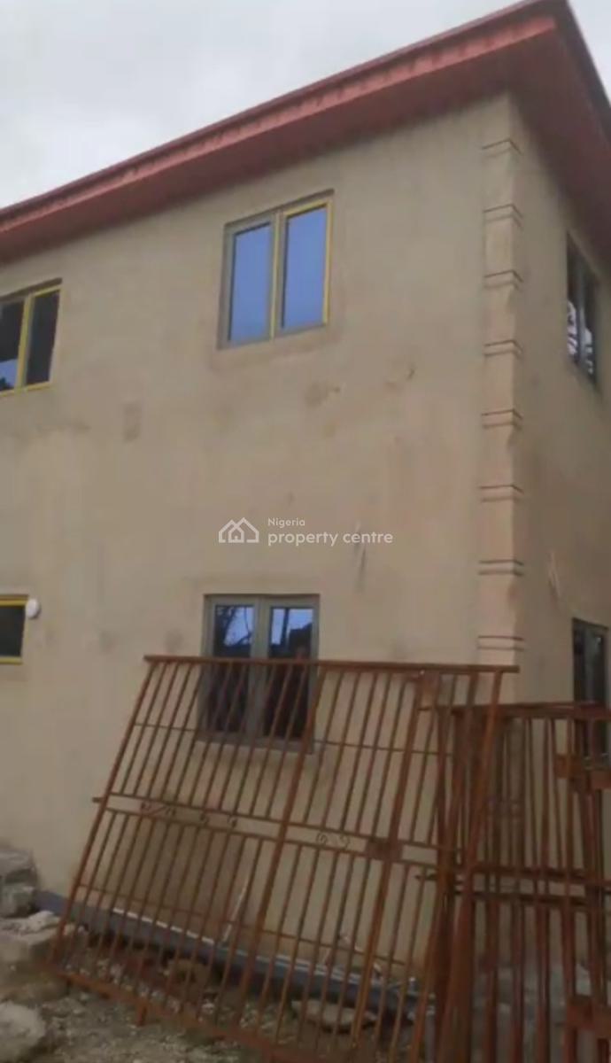 Newly Built 4 Units of 2 Bedroom Apartments with 80% Work on Full Plot, Akowonjo, Alimosho, Lagos, Block of Flats for Sale