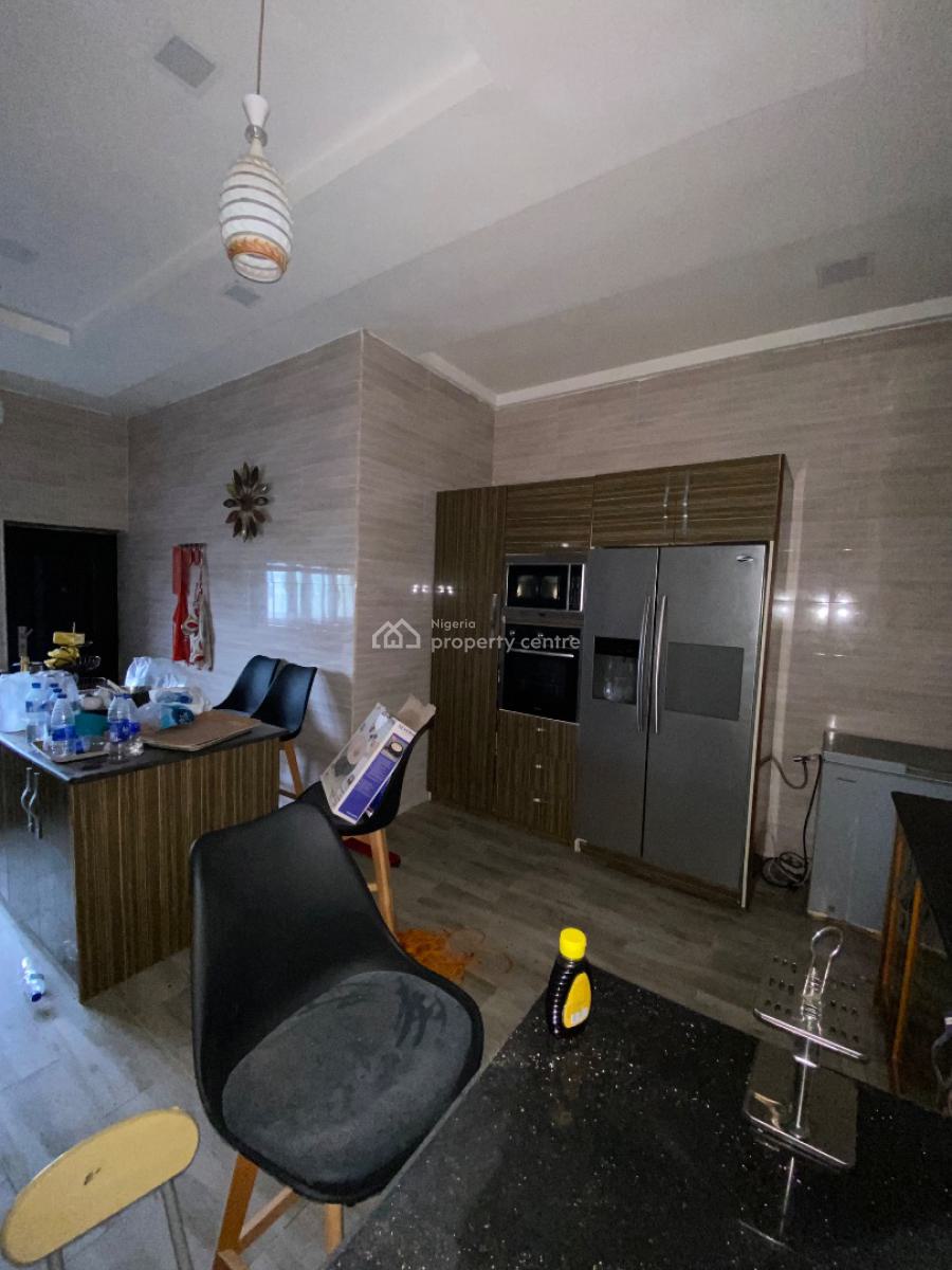 Fully Furnished 4 Bedrooms Duplex Comes with Swimming Poo and Self Contain, Peace Gardens Estate, Sangotedo, Ajah, Lagos, Detached Duplex for Rent