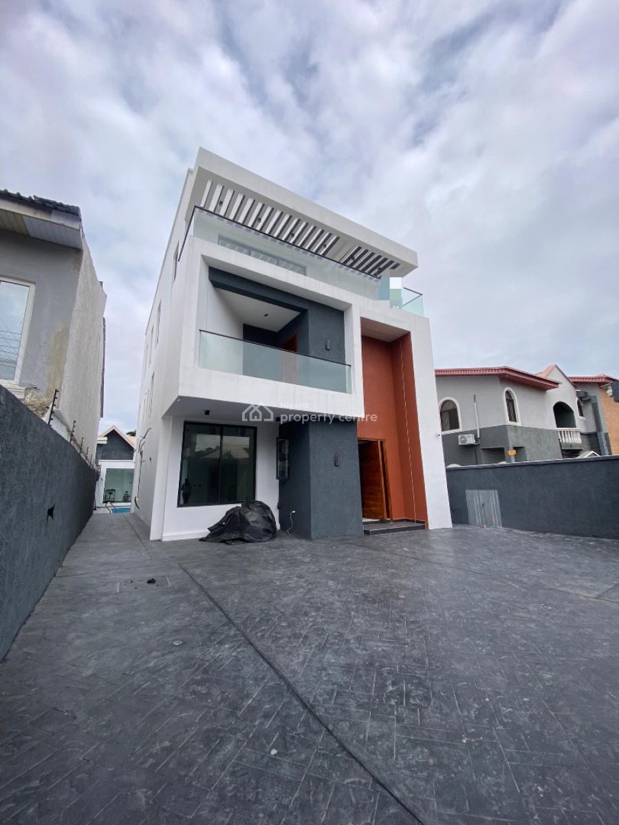 Automated 5 Bedroom Detached Duplex with Bq, Pool Cinema Penthouse, Lekki Phase 1, Lekki, Lagos, Detached Duplex for Sale
