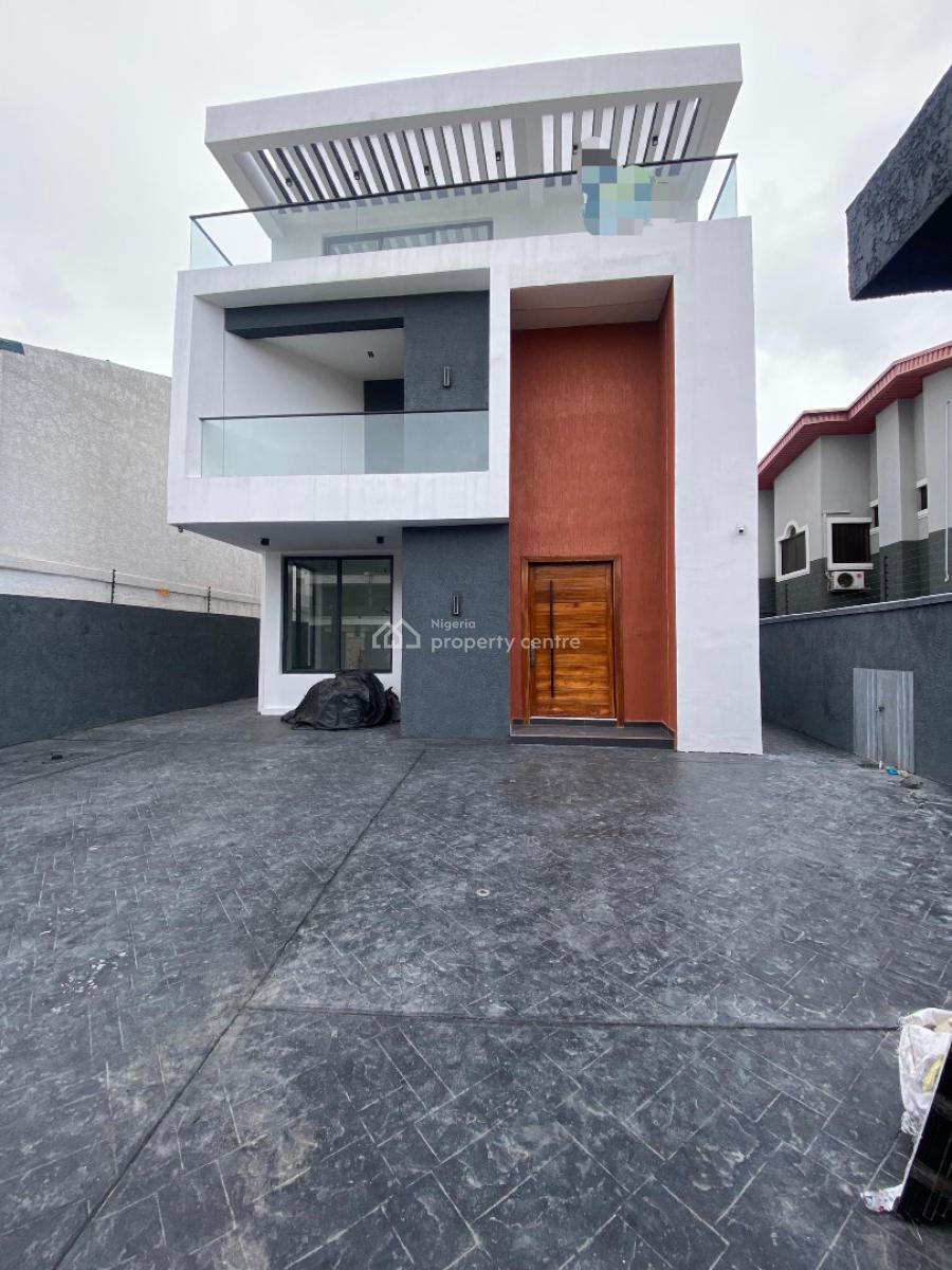 Automated 5 Bedroom Detached Duplex with Bq, Pool Cinema Penthouse, Lekki Phase 1, Lekki, Lagos, Detached Duplex for Sale