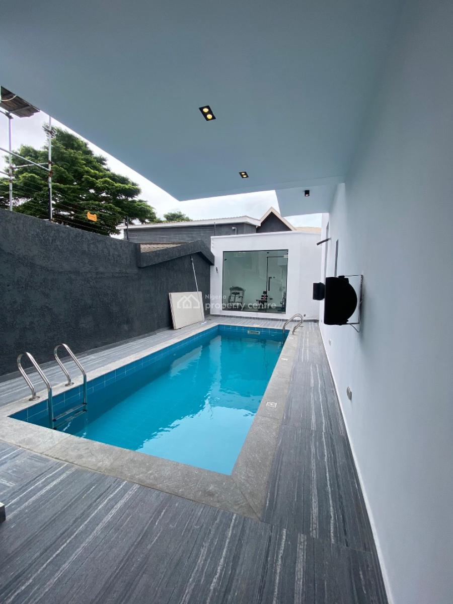 Automated 5 Bedroom Detached Duplex with Bq, Pool Cinema Penthouse, Lekki Phase 1, Lekki, Lagos, Detached Duplex for Sale