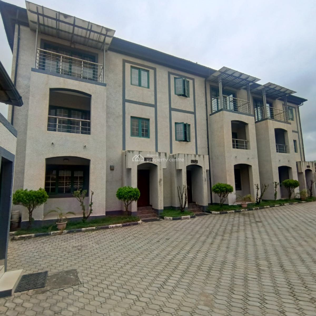 3 Units of 4 Bedrooms Furnished Terraced Duplex with 1 Room Bq Each, Wuye, Abuja, Terraced Duplex for Sale