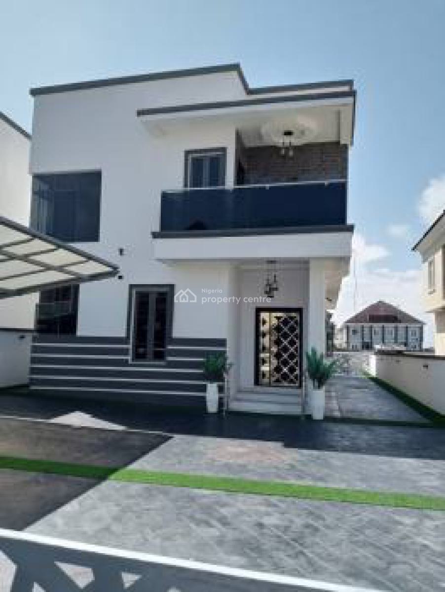 Paradise Newly Built All En-suite 4 Bedroom with Bq, Peace Estate, Sangotedo, Ajah, Lagos, Detached Duplex for Sale