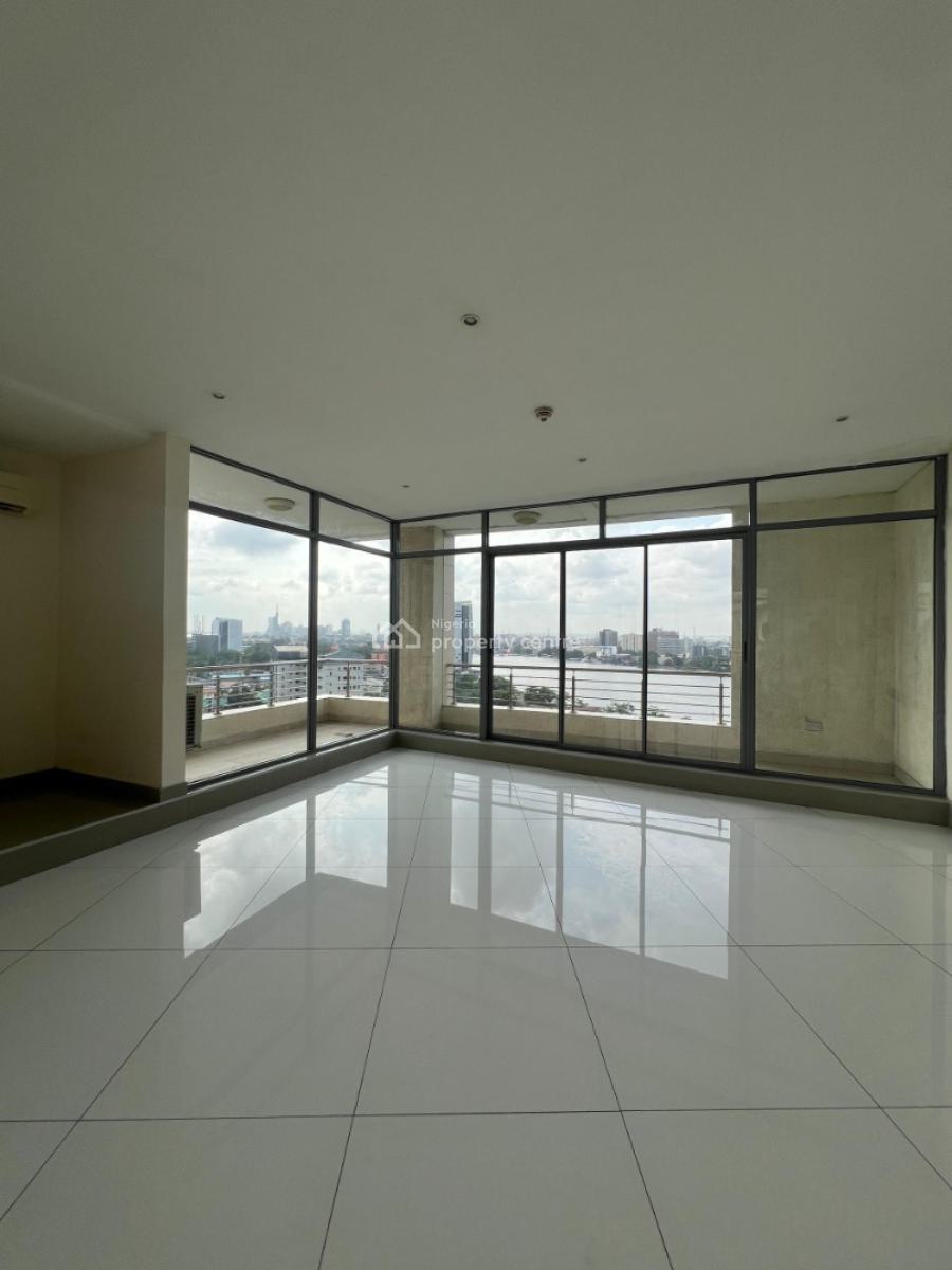 a Serviced 4 Bedroom Penthouse Overlooking The Lagoon, Victoria Island (vi), Lagos, Flat / Apartment for Rent