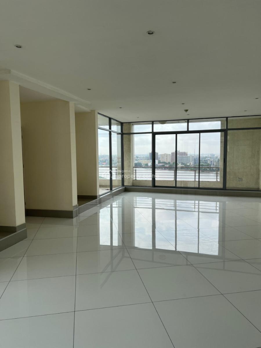 a Serviced 4 Bedroom Penthouse Overlooking The Lagoon, Victoria Island (vi), Lagos, Flat / Apartment for Rent