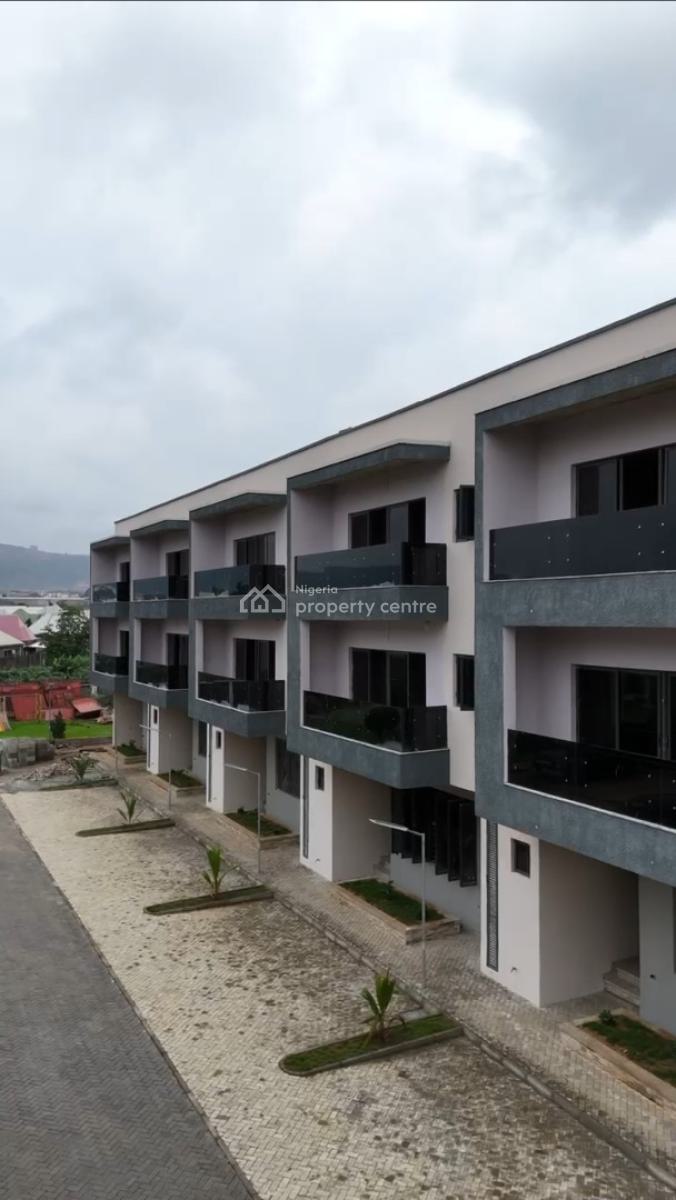 Well Built 4 Bedrooms Terraced Duplex in a Serene Environment, Jahi, Abuja, Terraced Duplex for Sale