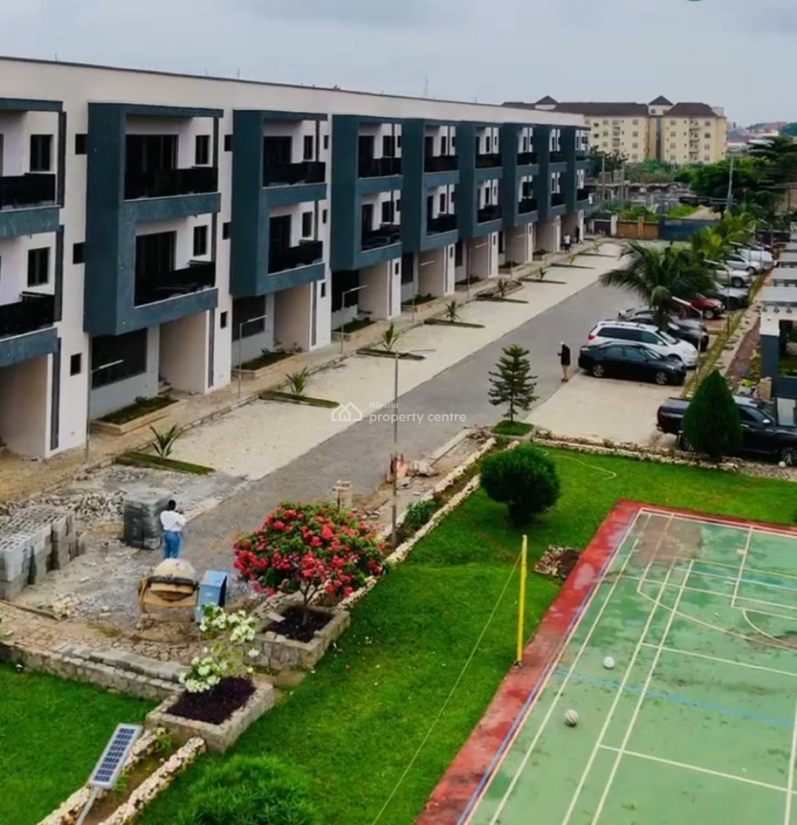 Well Built 4 Bedrooms Terraced Duplex in a Serene Environment, Jahi, Abuja, Terraced Duplex for Sale