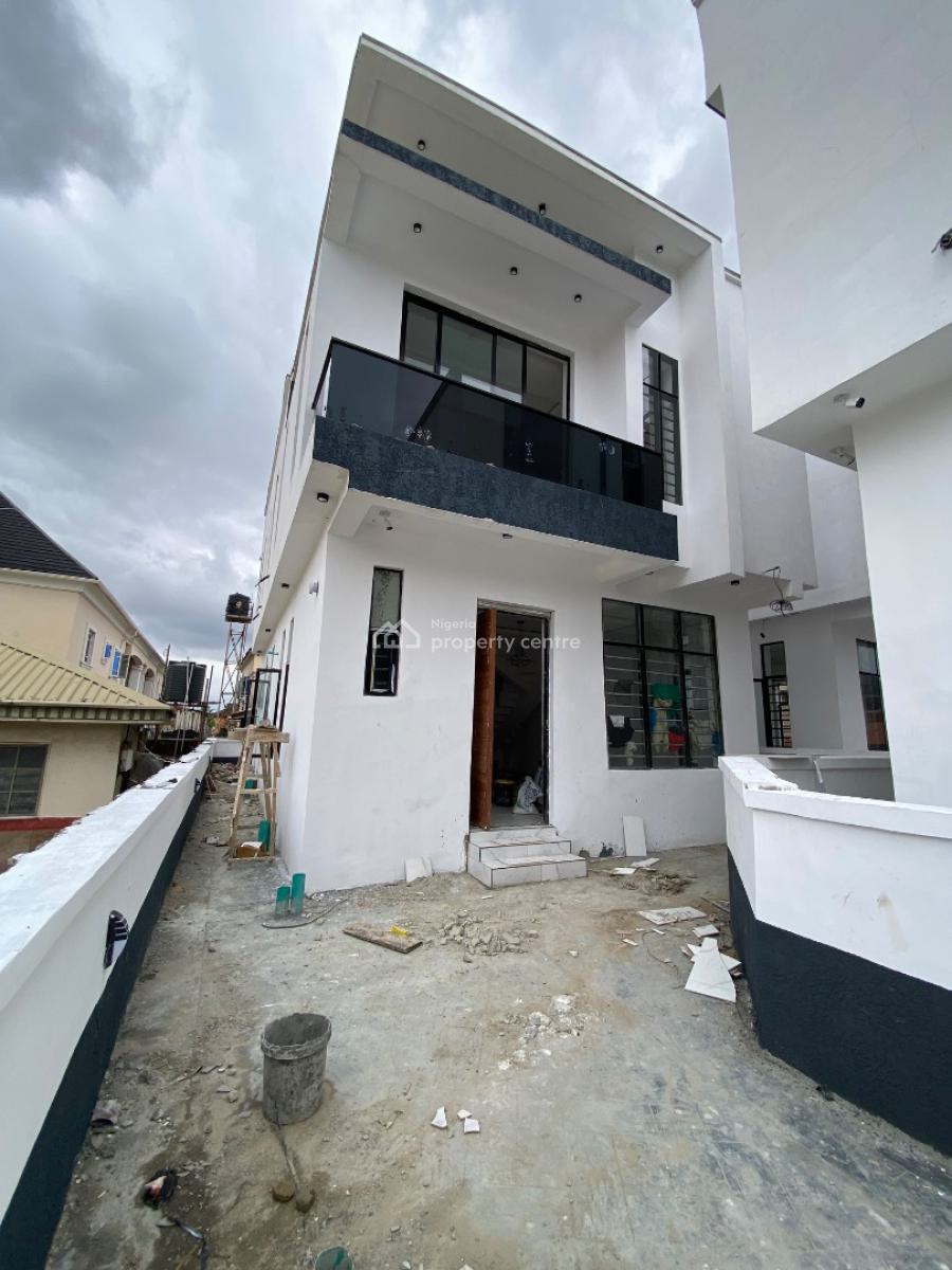 Newly Built 4 Bedroom Duplex Comes with Bq, Green Land Estate, Sangotedo, Ajah, Lagos, Detached Duplex for Sale