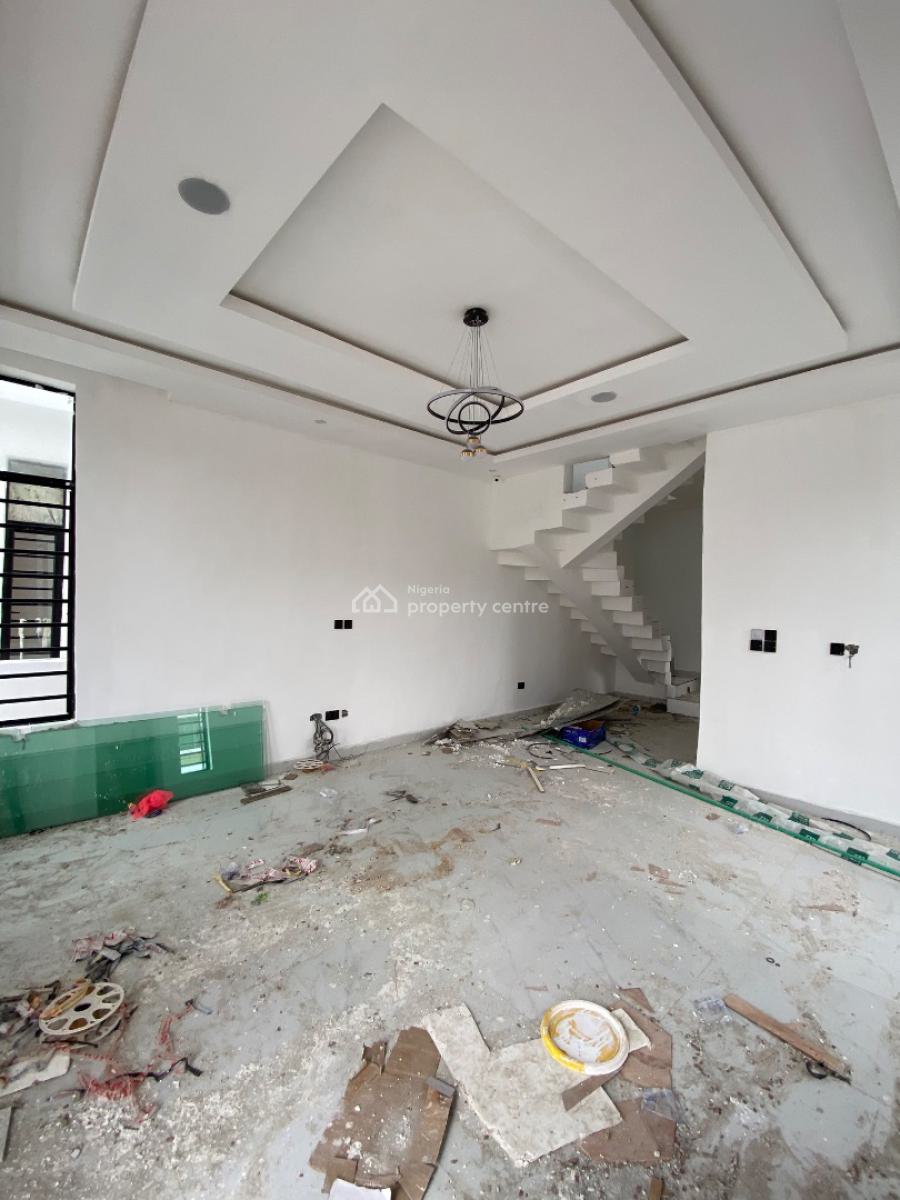 Newly Built 4 Bedroom Duplex Comes with Bq, Green Land Estate, Sangotedo, Ajah, Lagos, Detached Duplex for Sale
