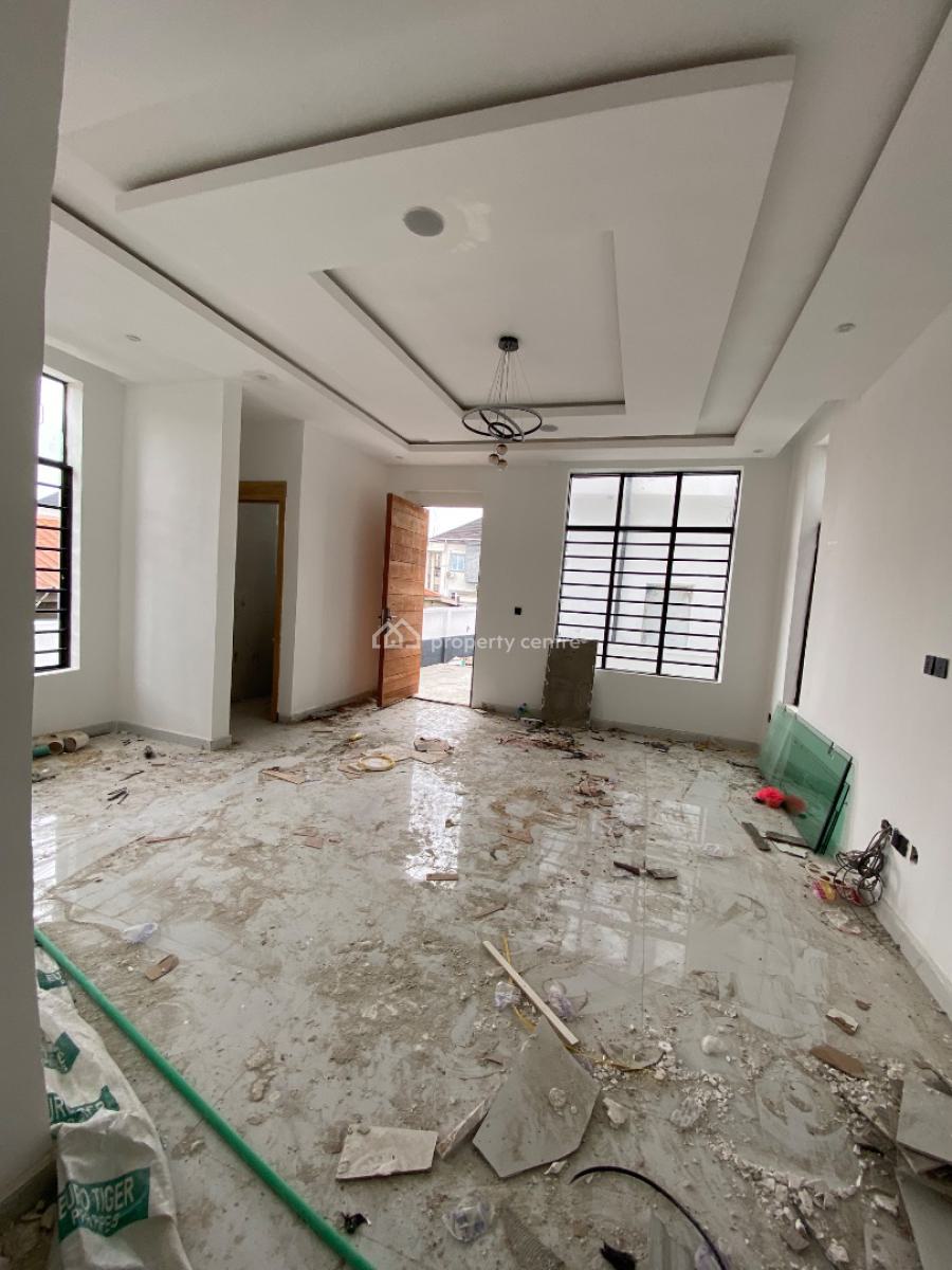 Newly Built 4 Bedroom Duplex Comes with Bq, Green Land Estate, Sangotedo, Ajah, Lagos, Detached Duplex for Sale