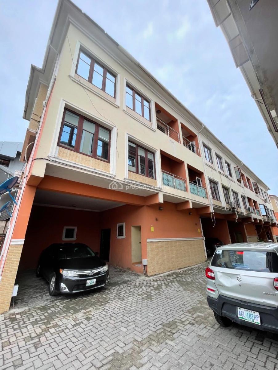 Lovely 4 Bedroom Terrace Duplex with Bq, Ikate, Lekki, Lagos, Terraced Duplex for Rent