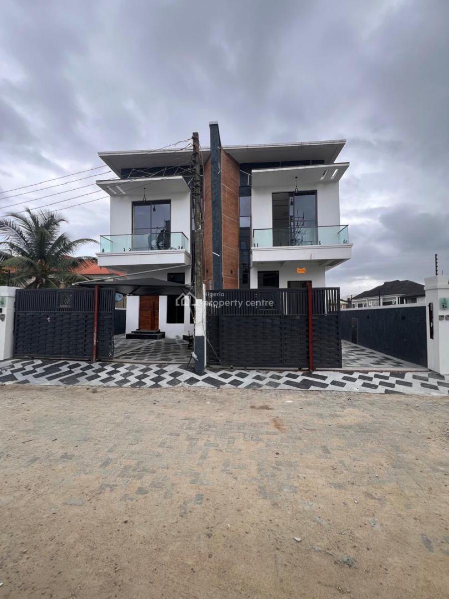 4 Bedroom Semi Detached Duplex + Bq, Affordable 4bedroom Semi Detached Duplex in an Estate, Ajah, Lagos, Semi-detached Duplex for Sale