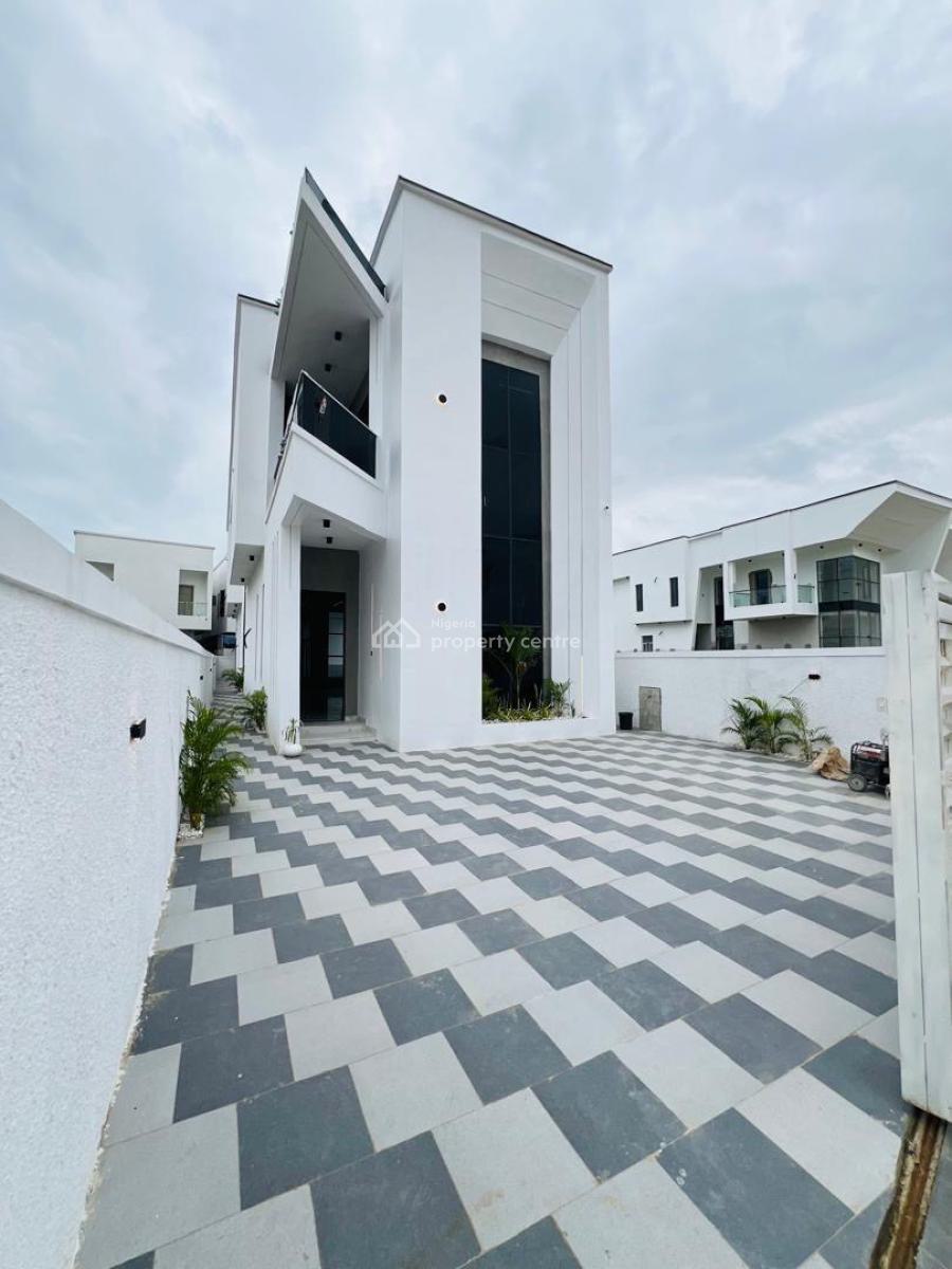 5 Bedroom Fully Detached Duplex+ Bq & Swimming Pool, in a Gated and Secured Estate, Ajah, Lagos, Detached Duplex for Sale