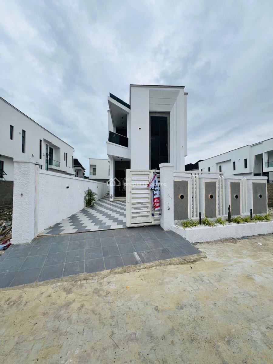 5 Bedroom Fully Detached Duplex+ Bq & Swimming Pool, in a Gated and Secured Estate, Ajah, Lagos, Detached Duplex for Sale