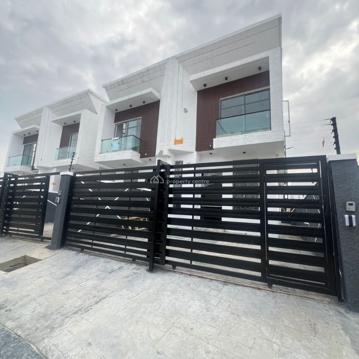 Excellent 4 Bedroom Semi Detached Duplex with a Bq, Ikota, Lekki, Lagos, House for Sale
