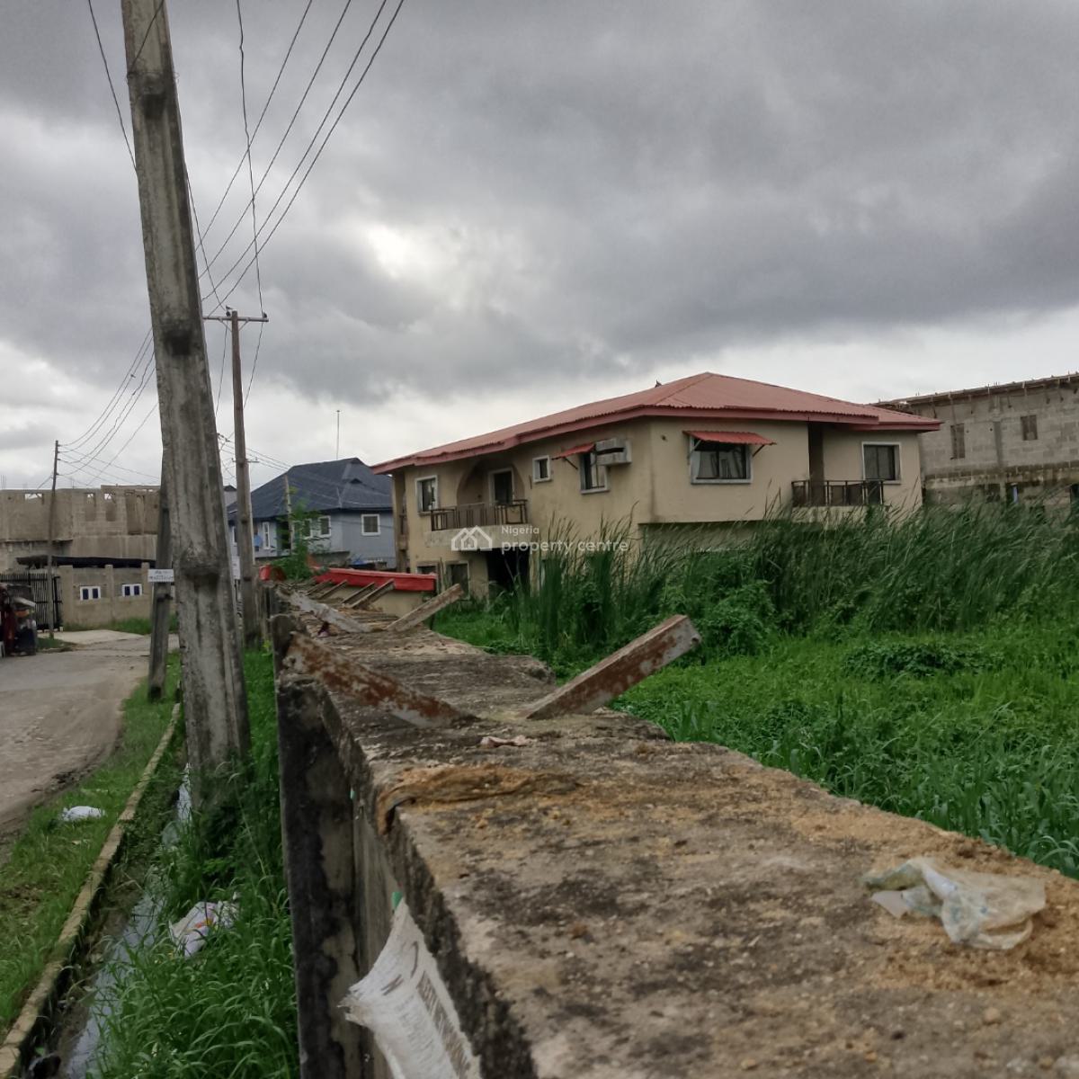 a 2½  Plots of Land Together + House, Seaside Estate, Badore, Ajah, Lagos, Mixed-use Land for Sale