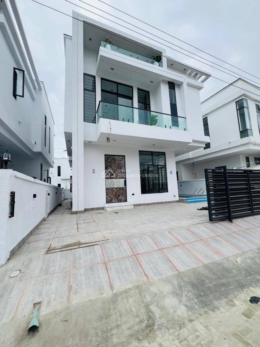 4 Bedroom  Detached Duplex + Bq & Swimming Pool, Ajah, Lagos, Detached Duplex for Sale