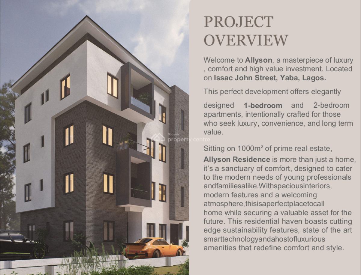 One Bedroom Flat Offplan, Jibowu, Yaba, Lagos, Flat / Apartment for Sale