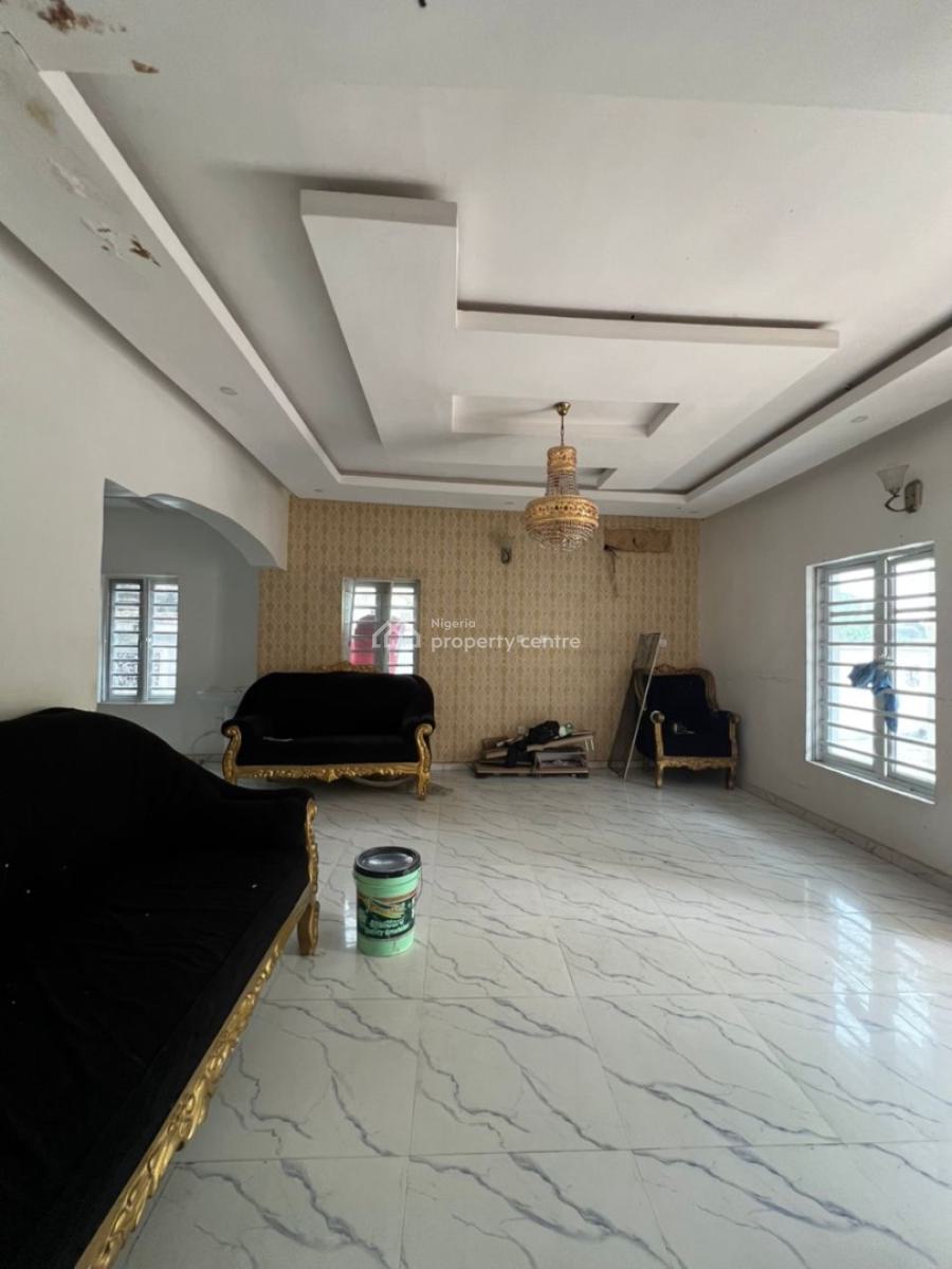 Well Maintained 3 Bedroom Detached Bungalow with a Bq & Security House, Sangotedo, Ajah, Lagos, Detached Bungalow for Sale