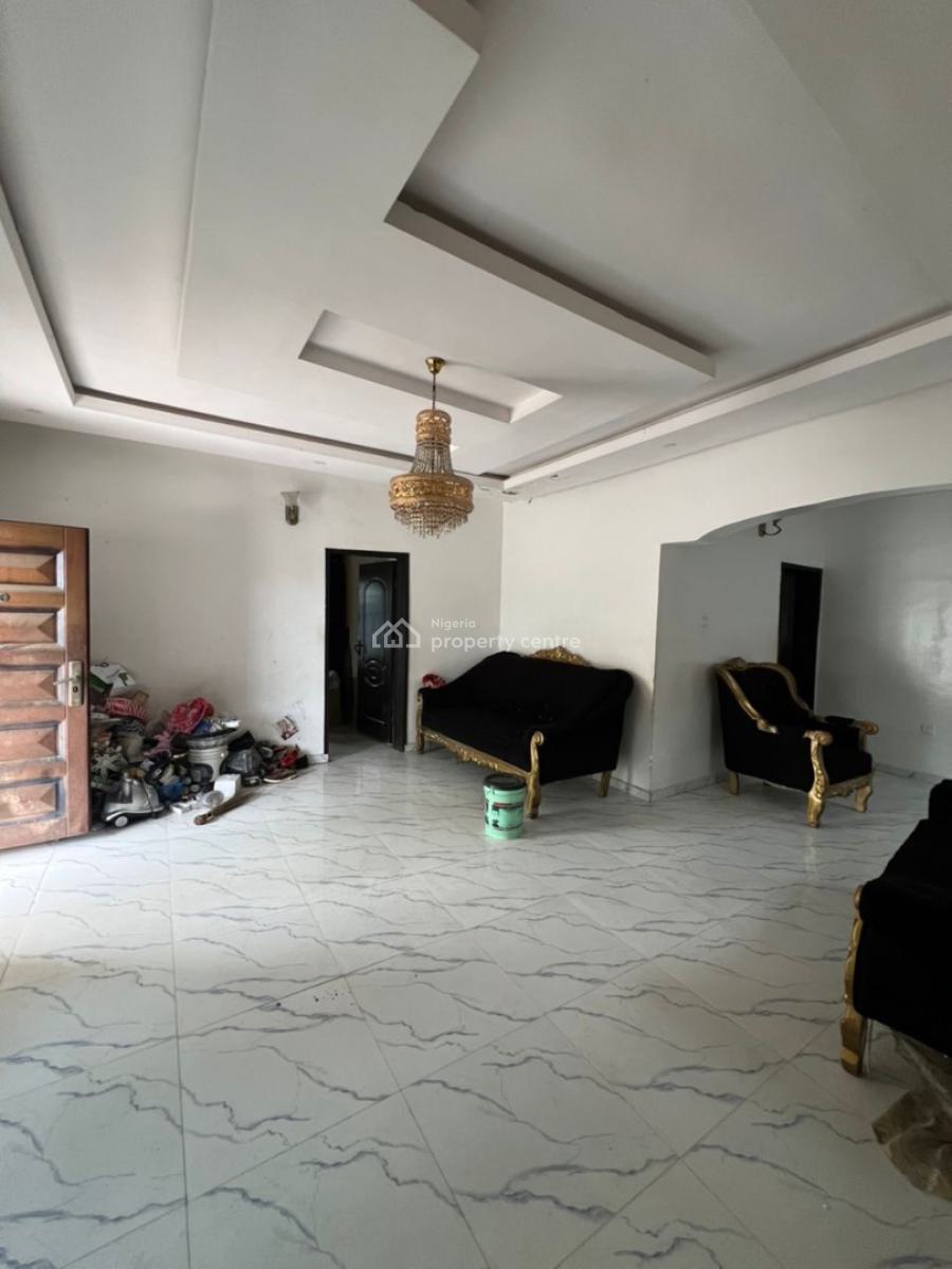 Well Maintained 3 Bedroom Detached Bungalow with a Bq & Security House, Sangotedo, Ajah, Lagos, Detached Bungalow for Sale