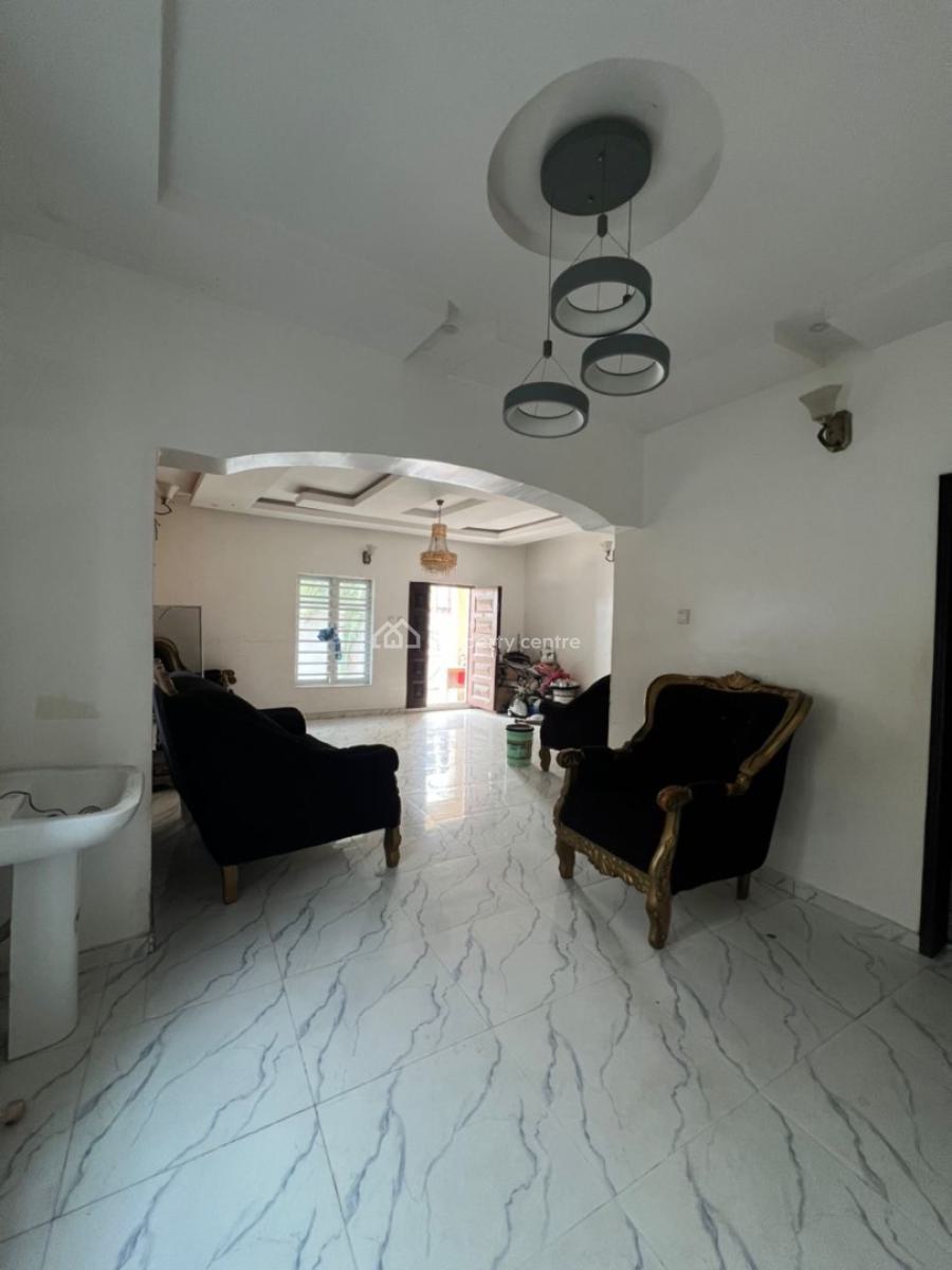 Well Maintained 3 Bedroom Detached Bungalow with a Bq & Security House, Sangotedo, Ajah, Lagos, Detached Bungalow for Sale