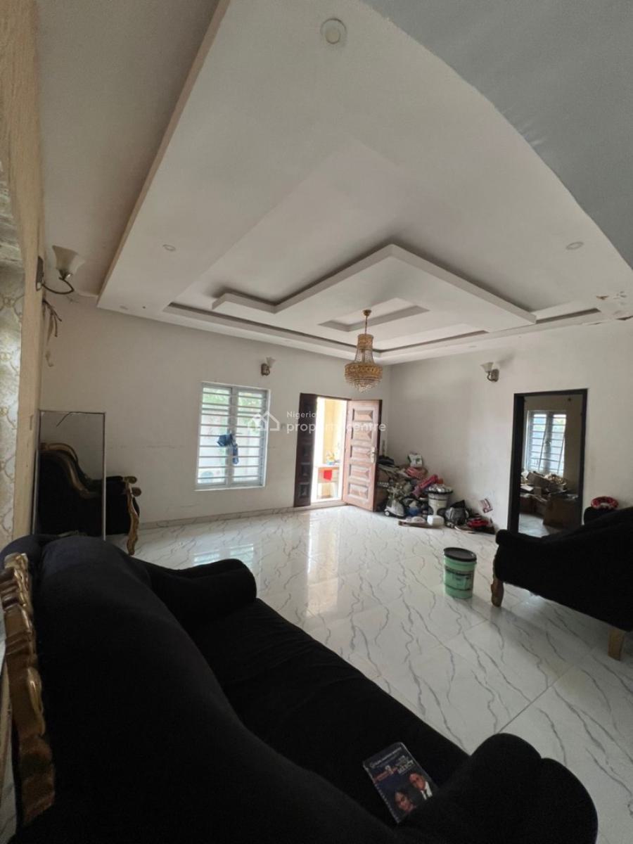 Well Maintained 3 Bedroom Detached Bungalow with a Bq & Security House, Sangotedo, Ajah, Lagos, Detached Bungalow for Sale