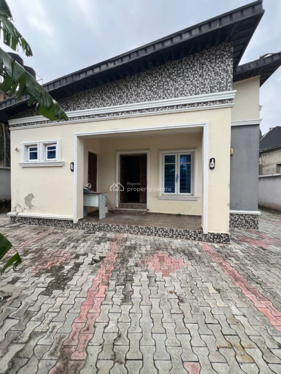 Well Maintained 3 Bedroom Detached Bungalow with a Bq & Security House, Sangotedo, Ajah, Lagos, Detached Bungalow for Sale