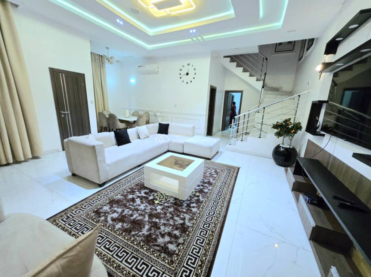 Newly Built Furnished 4 Bedroom Semi-detached Duplex, Idado, Lekki, Lagos, Semi-detached Duplex for Rent
