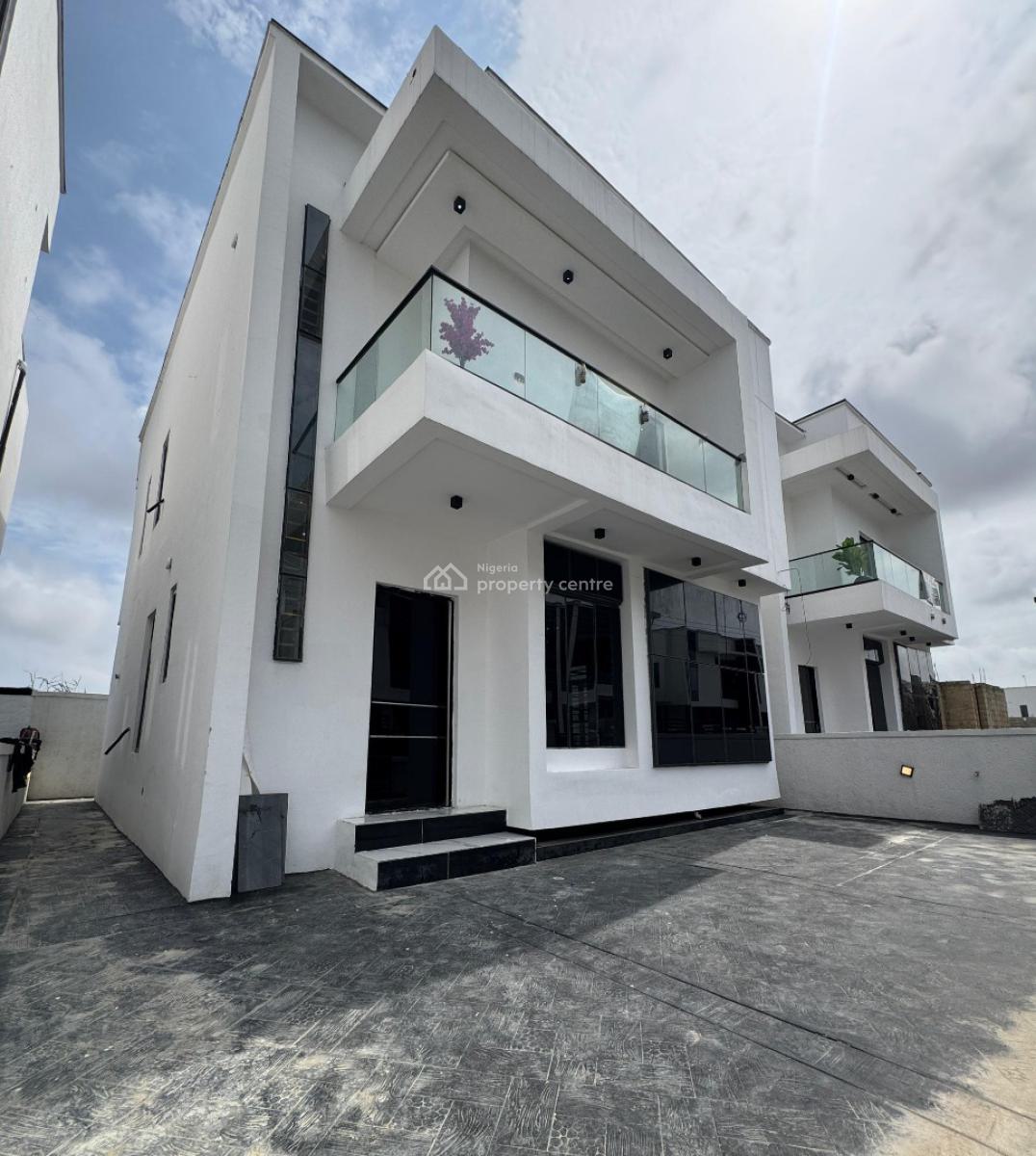 4 Bedroom Fully Detached Duplex with Boys Quarter, Ajah, Ajah, Lagos, Detached Duplex for Sale