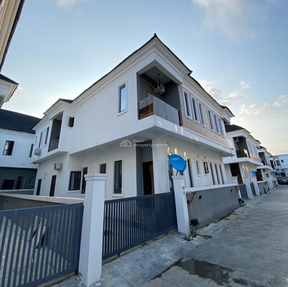Fully Furnished 4 Bedroom Semi-detached Duplex with Bq at Vgc Lekki, By Harris Drive, Vgc, Lekki, Lagos, Semi-detached Duplex for Sale