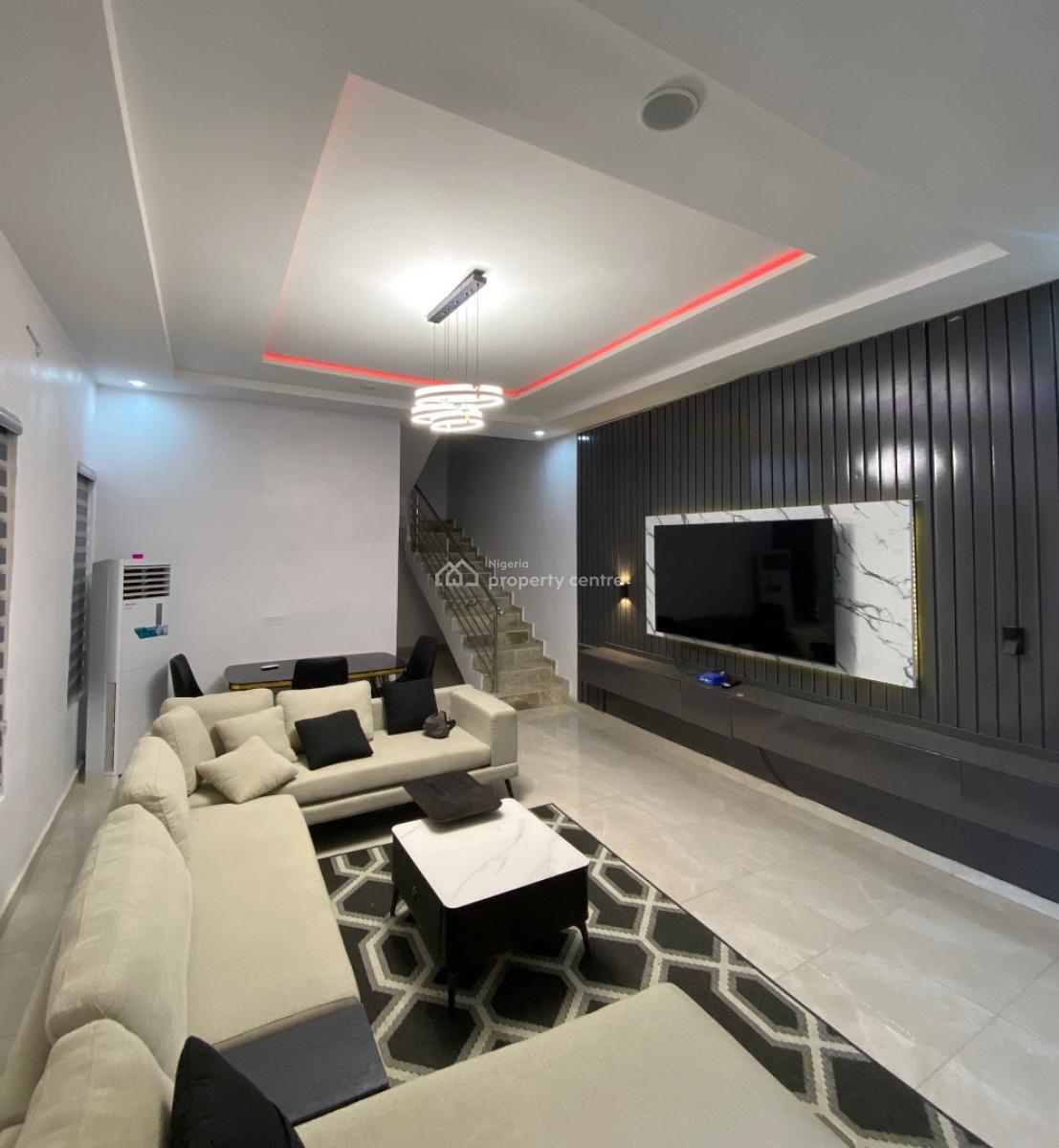 Fully Furnished 4 Bedroom Semi-detached Duplex with Bq at Vgc Lekki, By Harris Drive, Vgc, Lekki, Lagos, Semi-detached Duplex for Sale