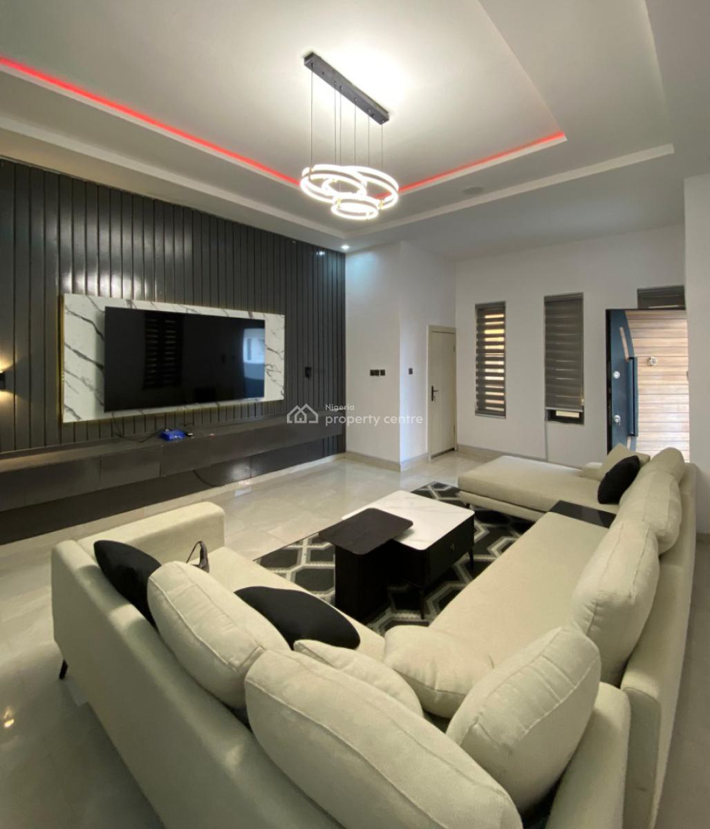 Fully Furnished 4 Bedroom Semi-detached Duplex with Bq at Vgc Lekki, By Harris Drive, Vgc, Lekki, Lagos, Semi-detached Duplex for Sale