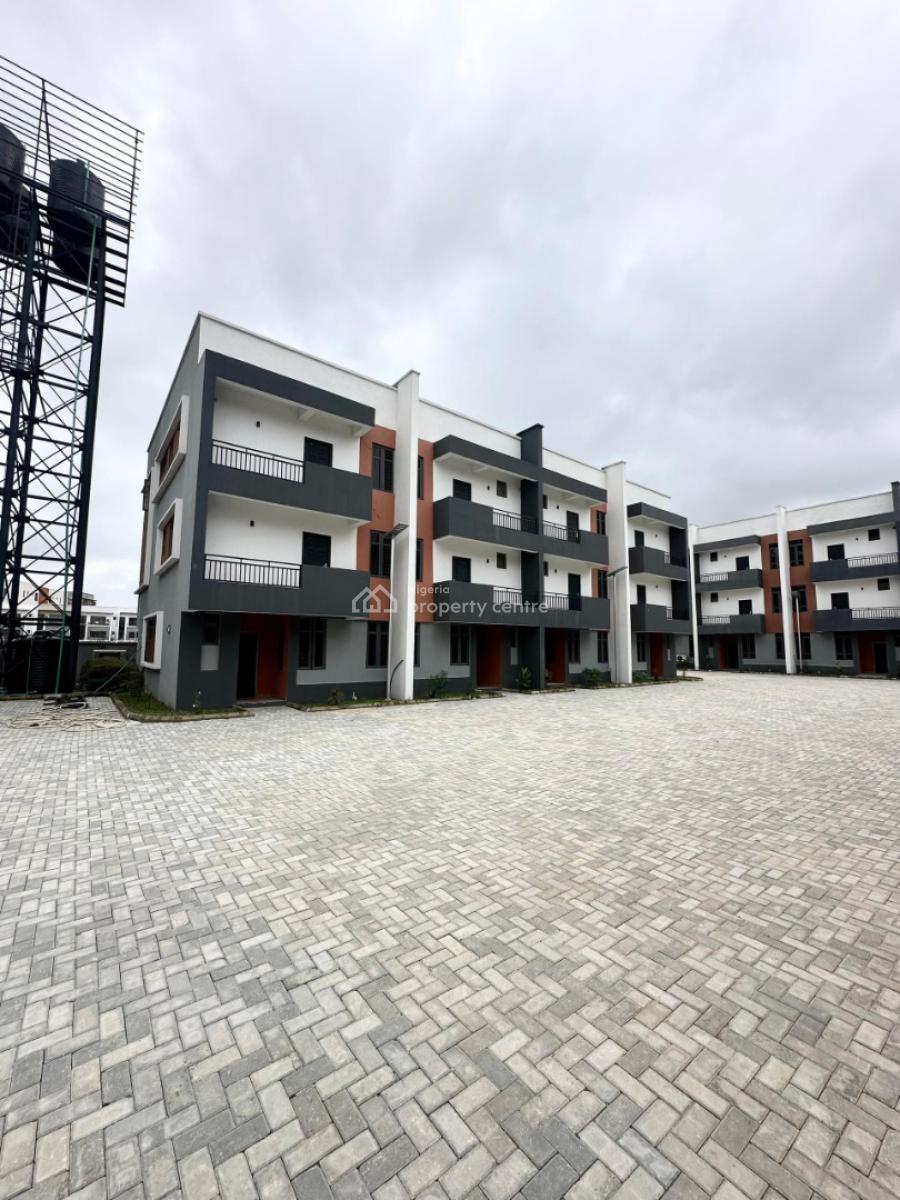 4 Bedrooms Terraced Duplex with Bq, Off Kusenla, Ikate Elegushi, Lekki, Lagos, Terraced Duplex for Sale