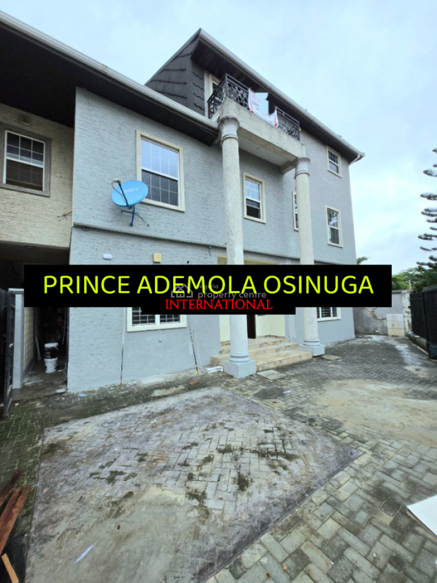 Premium Self Serviced 4 Bedroom Semi Detached House + Bq X 2yrs, Banana Island Estate, Banana Island, Ikoyi, Lagos, Semi-detached Duplex for Rent