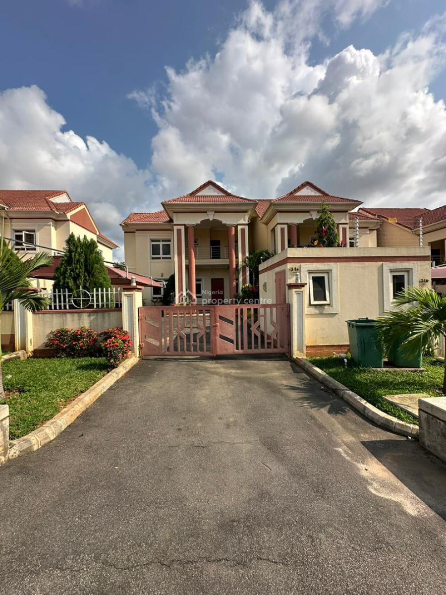 Brand New 4 Bedroom Gated Semi Detached Duplex,2rooms Bq, Carport, Serene Neighborhood Inside a Gated Community, Life Camp, Abuja, Semi-detached Duplex for Sale