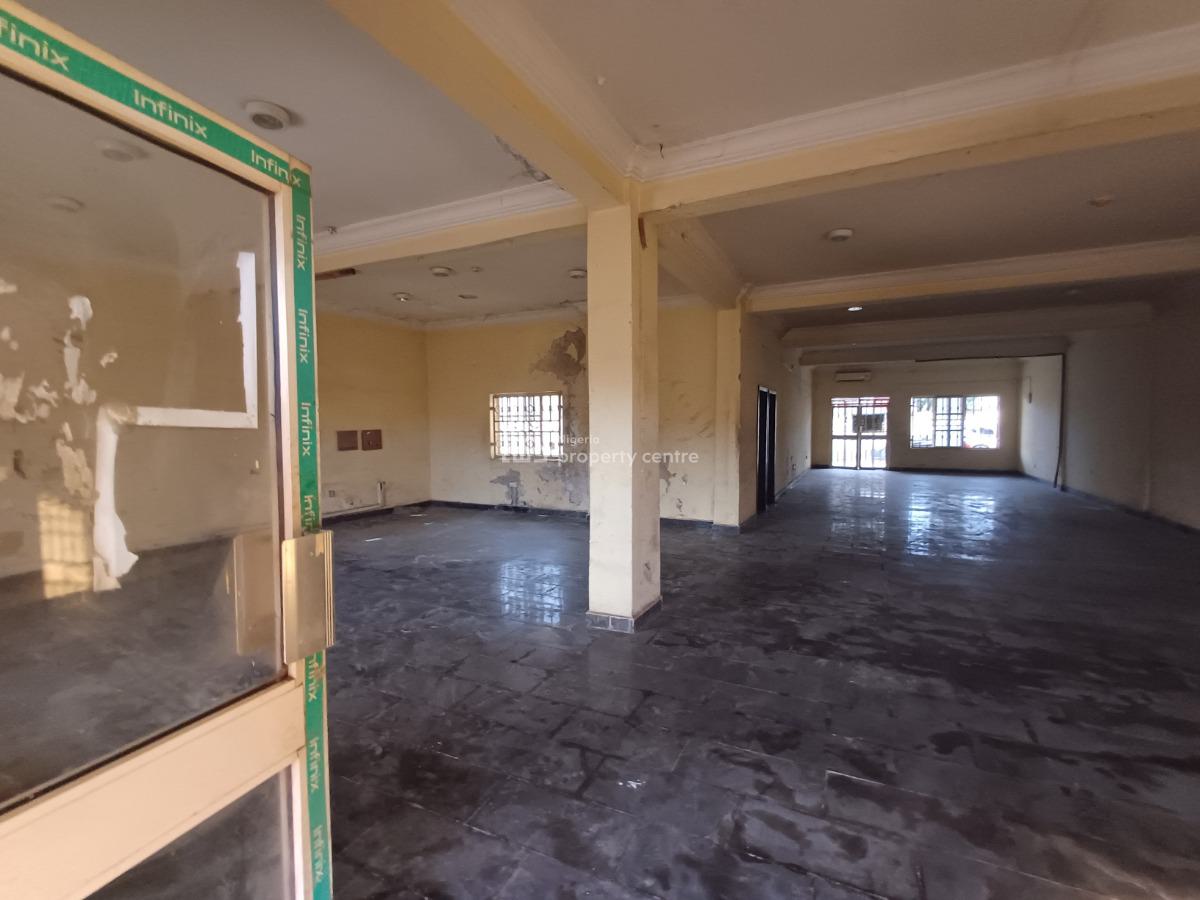 140sqm Shop / Office Space on The Ground Floor, Wuse 2, Abuja, Office Space for Rent