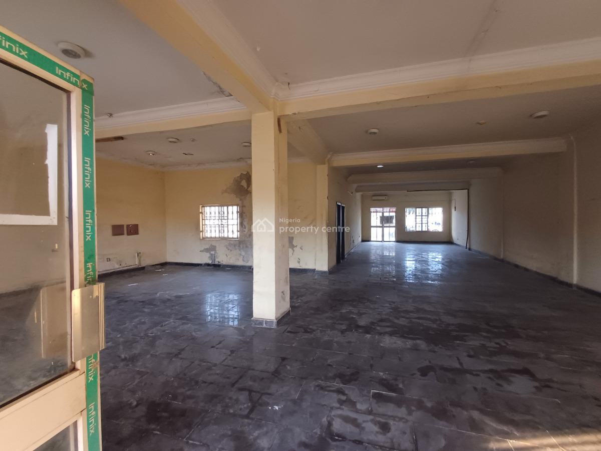 140sqm Shop / Office Space on The Ground Floor, Wuse 2, Abuja, Office Space for Rent
