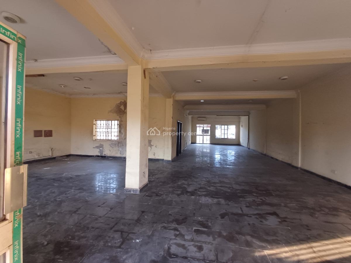 140sqm Shop / Office Space on The Ground Floor, Wuse 2, Abuja, Office Space for Rent