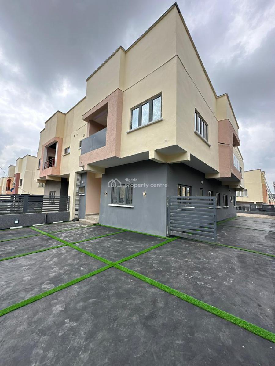 Brand New 4 Bedroom Gated Semi Detached Duplex, Family Lounge, Bq, Serene Neighborhood Inside an Estate, Life Camp, Abuja, Semi-detached Duplex for Sale