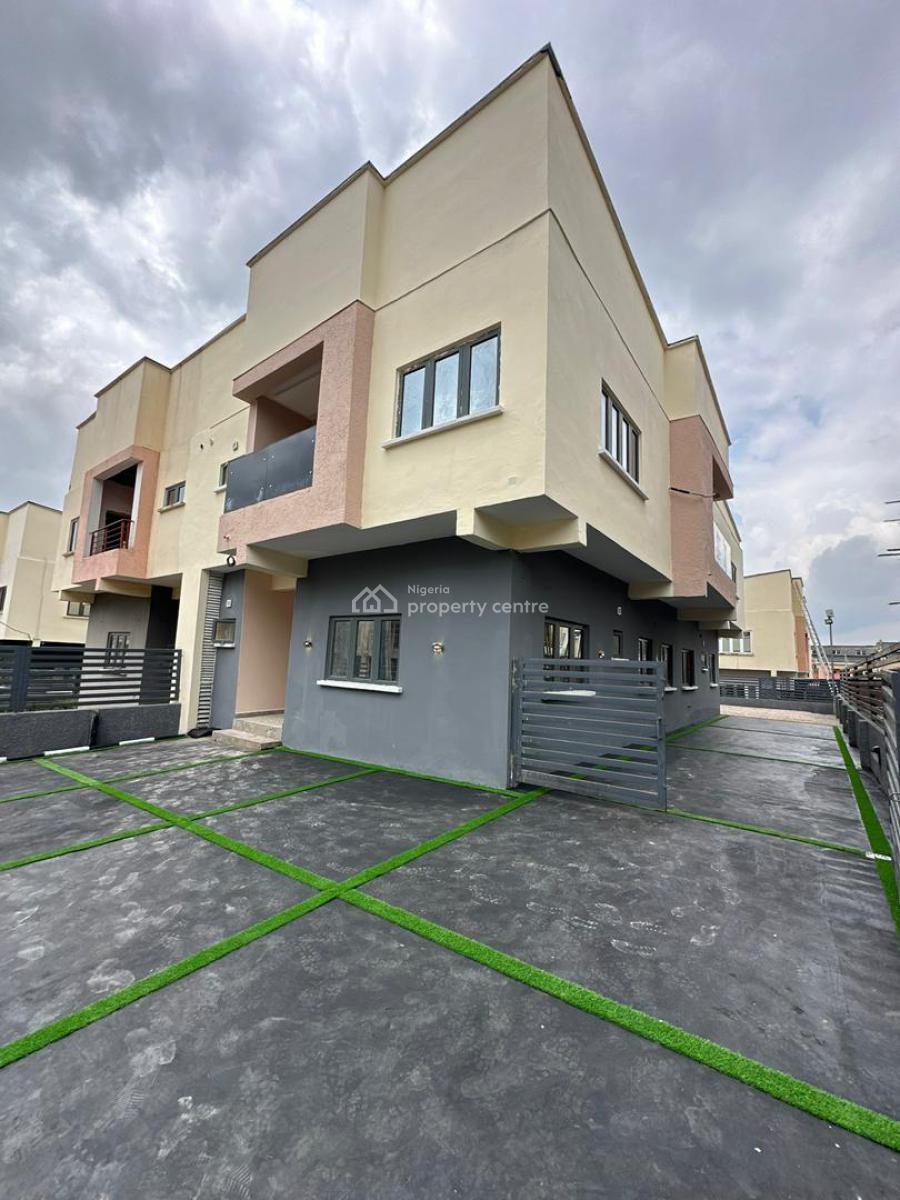 Brand New 4 Bedroom Gated Semi Detached Duplex, Family Lounge, Bq, Serene Neighborhood Inside an Estate, Life Camp, Abuja, Semi-detached Duplex for Sale
