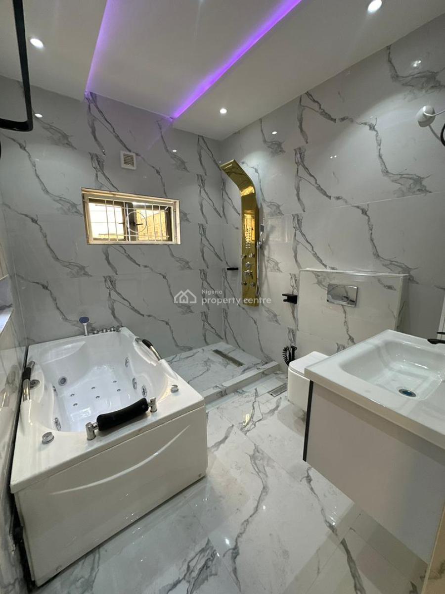 Brand New 4 Bedroom Gated Semi Detached Duplex, Family Lounge, Bq, Serene Neighborhood Inside an Estate, Life Camp, Abuja, Semi-detached Duplex for Sale