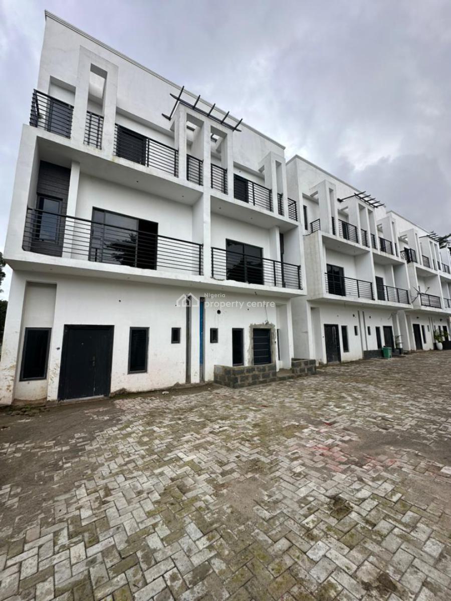 Rand New Luxury 4 Bedroom Terrace Duplex,bq, Family Lounge, 3rd Avenue, Serene Neighborhood, Gwarinpa, Abuja, Terraced Duplex for Sale