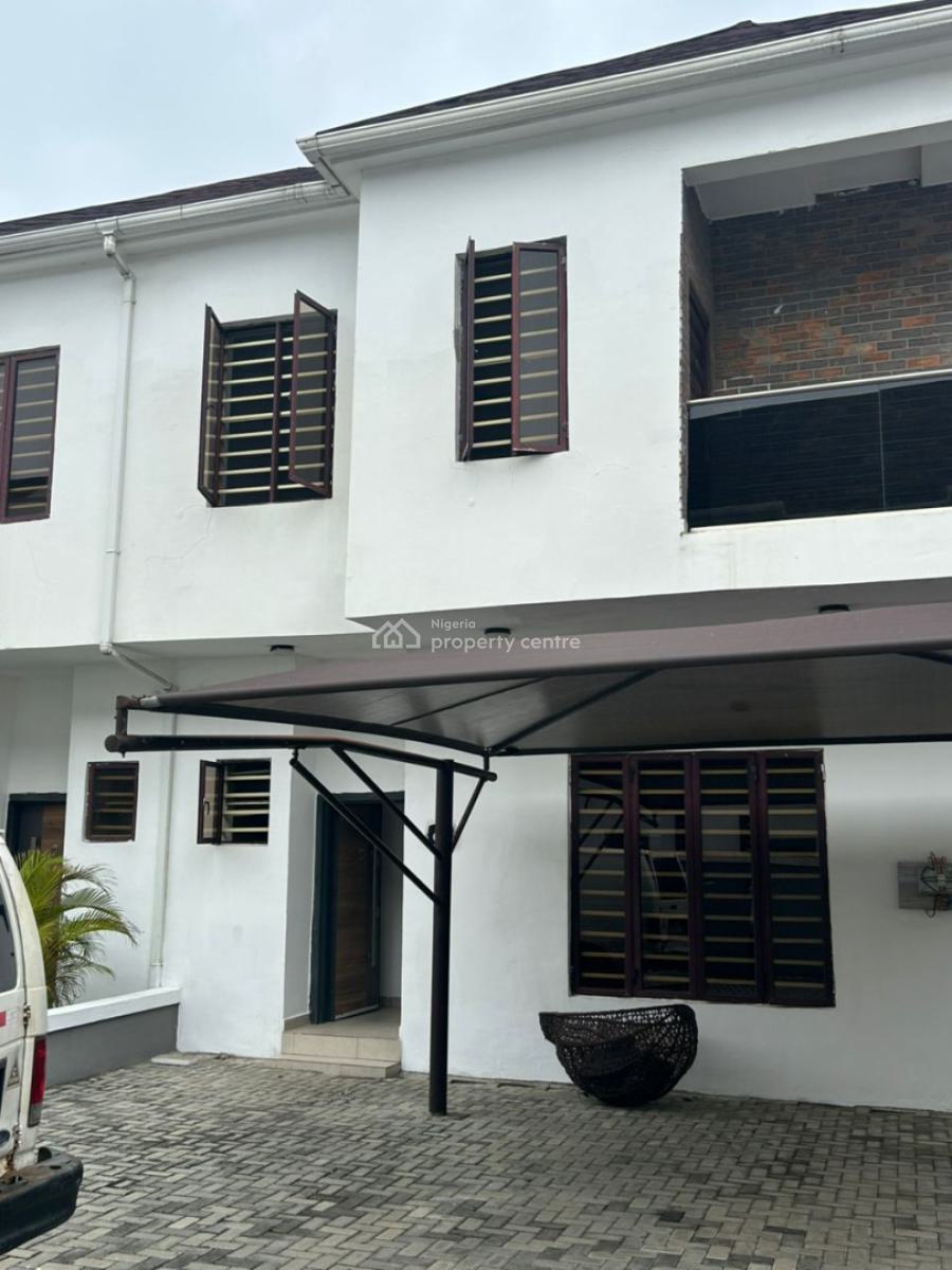 Spacious 4 Bedroom with Bq, Orchid, Lekki Phase 2, Lekki, Lagos, Terraced Duplex for Rent